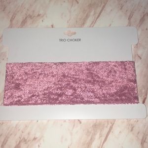 Pink choker